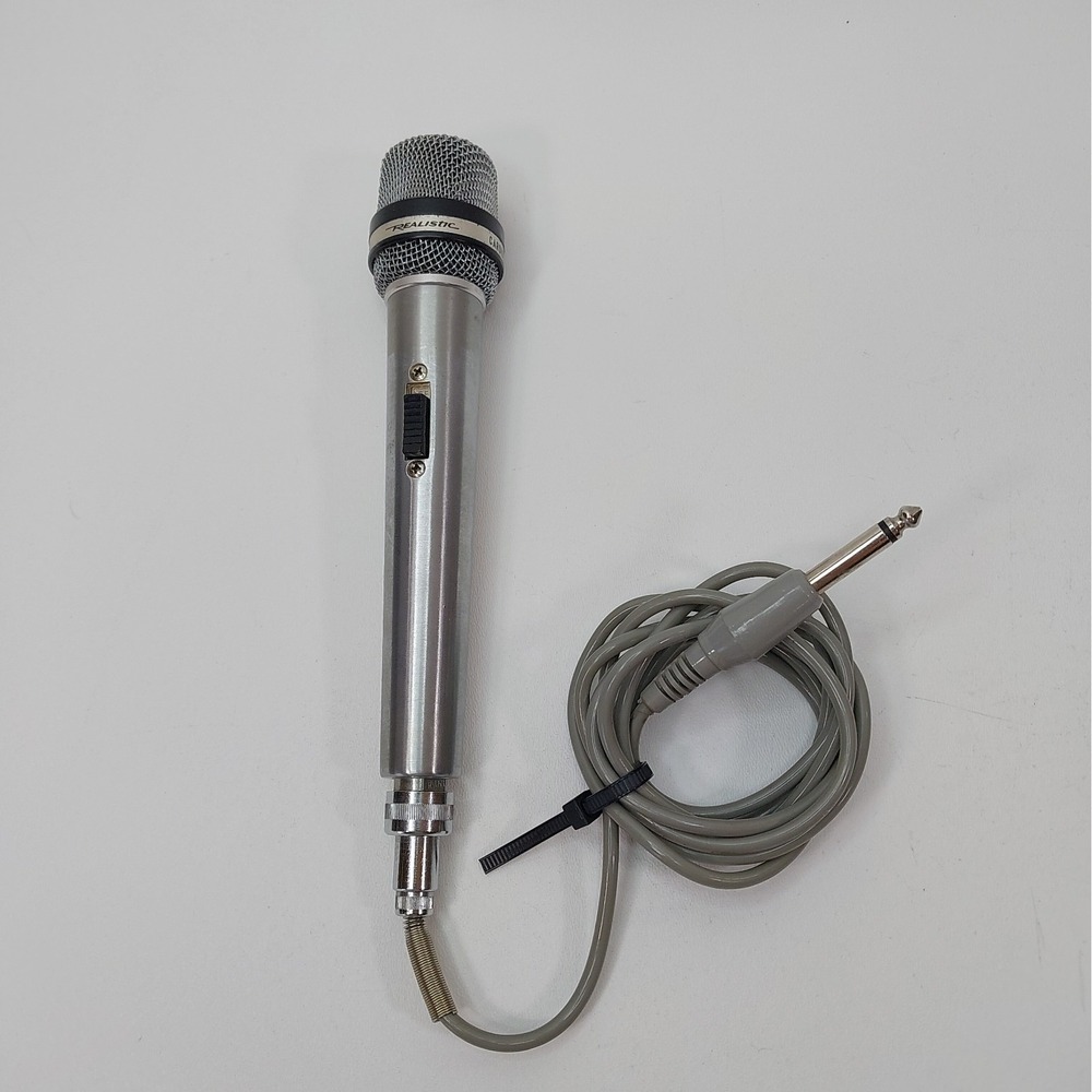 Vintage Realistic Cardioid Dynamic Microphone #33-992